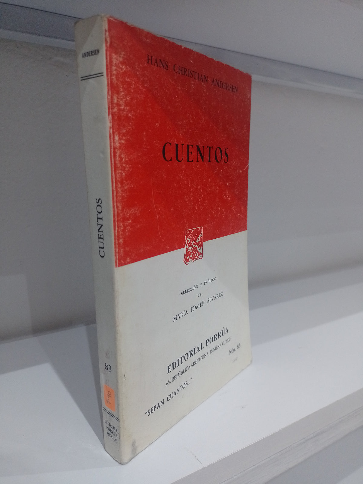 CUENTOS POR HANS CHRISTIAN ANDERSEN USADO NOVELA JUAREZ 515