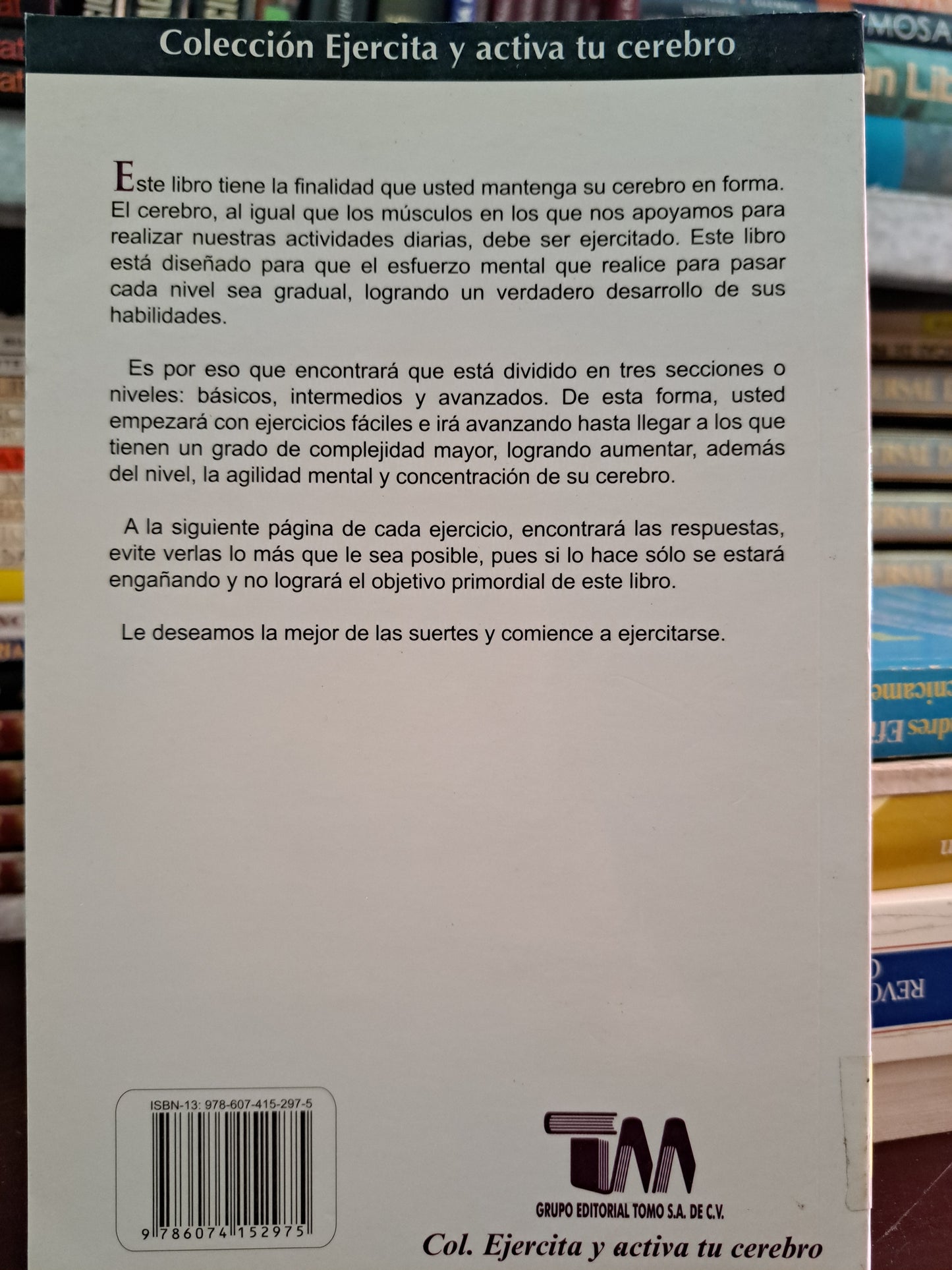 CEREBRO EN FORMA GARETH MOORE USADO PSICOLOGÍA LITERARIO 305