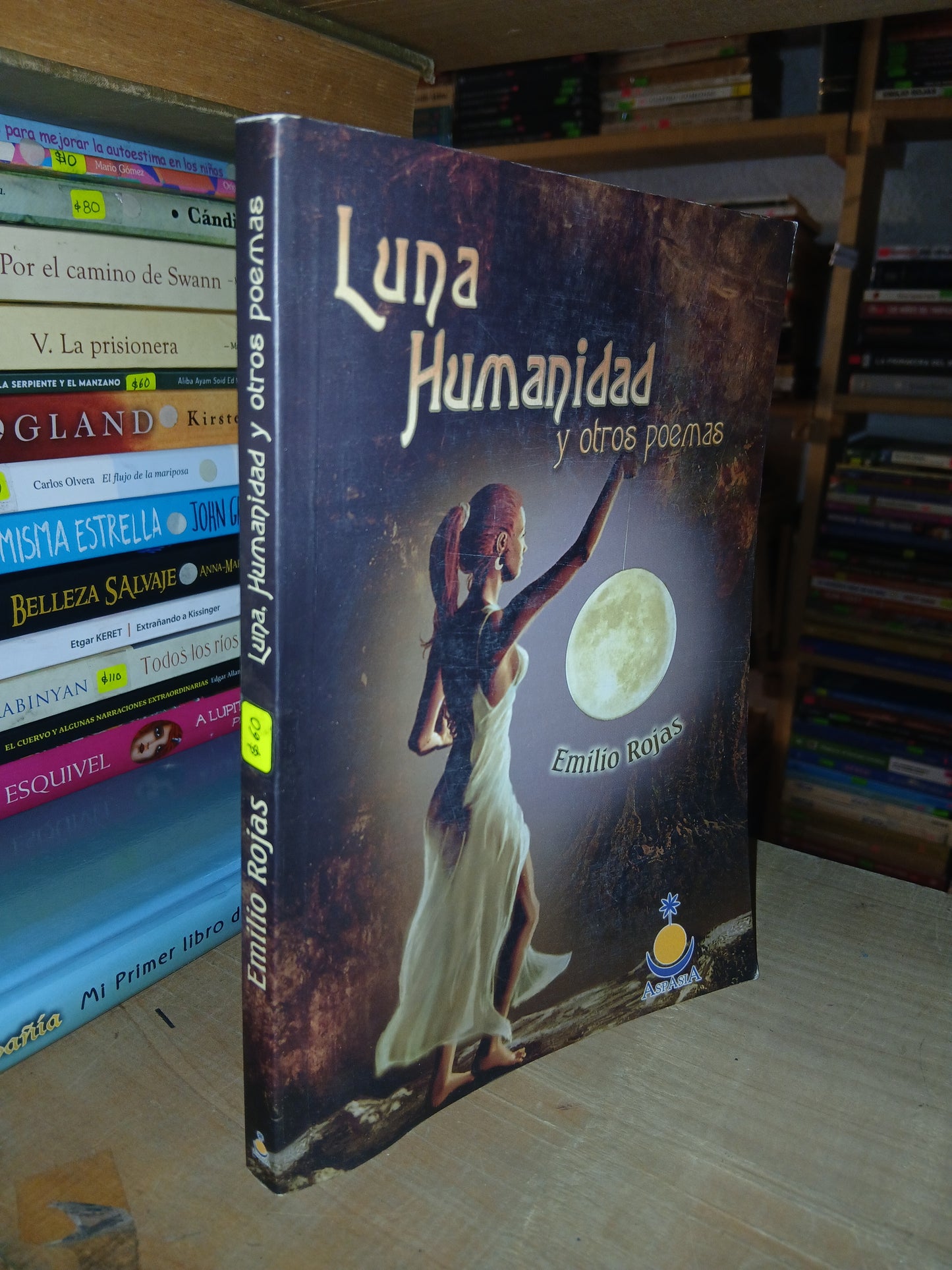 LUNA HUMANIDAD POR EMILIO ROJAS USADO POESÍA LITERARIO 207