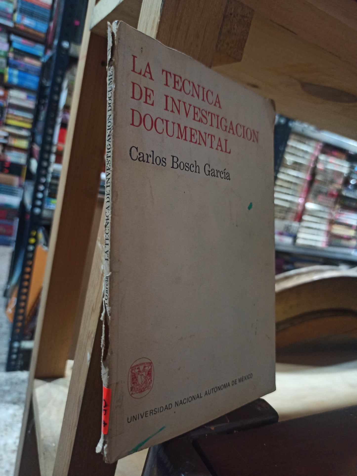 LA TECNICA DE INVESTIGACION DOCUMENTAL POR CARLOS BECH GARCIA USADO SOCIOLOGIA ALDAMA