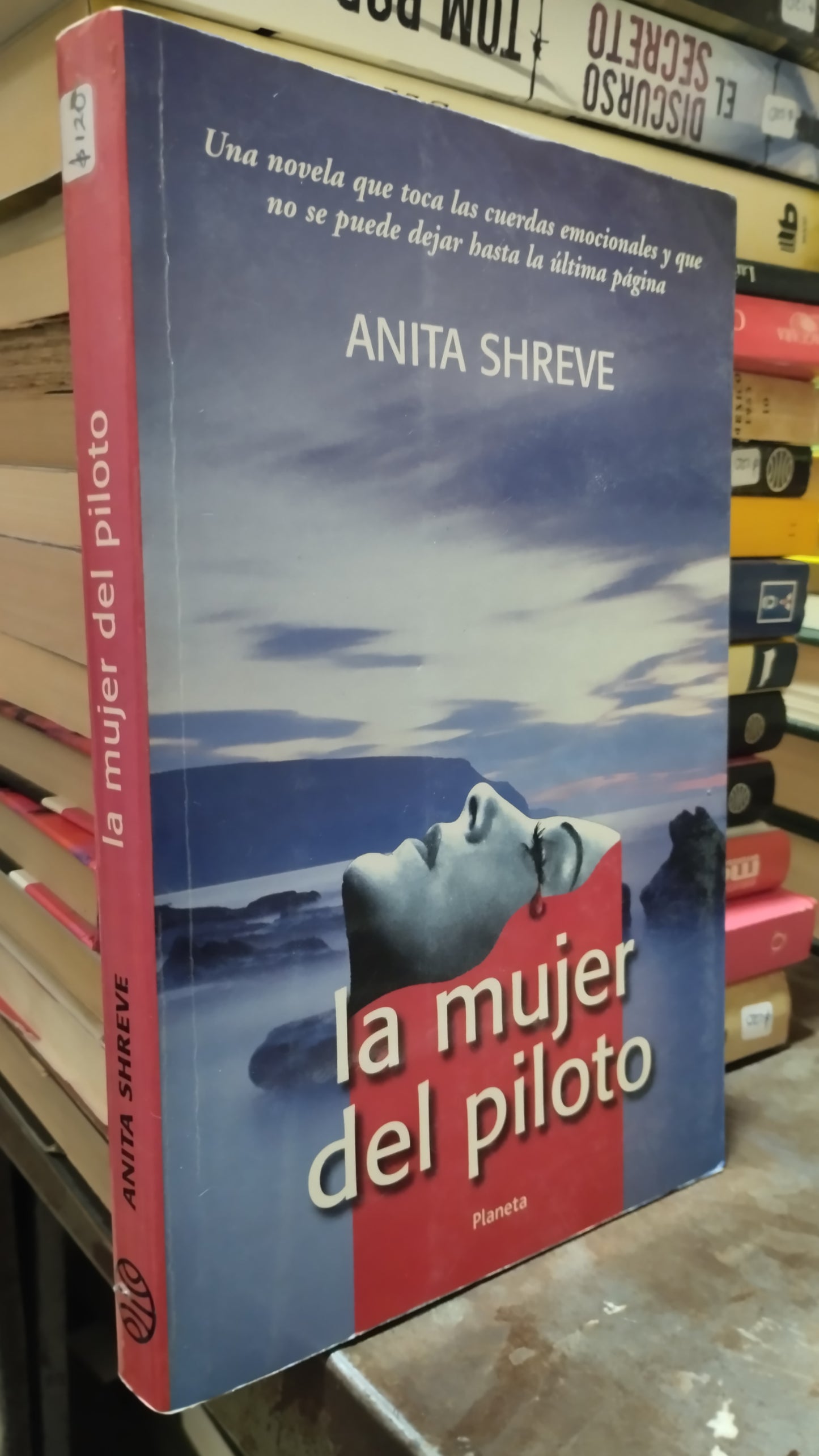 LA MUJER DEL PILOTO POR ANITA SHREVE LIBRO USADO NOVELAS ALDAMA