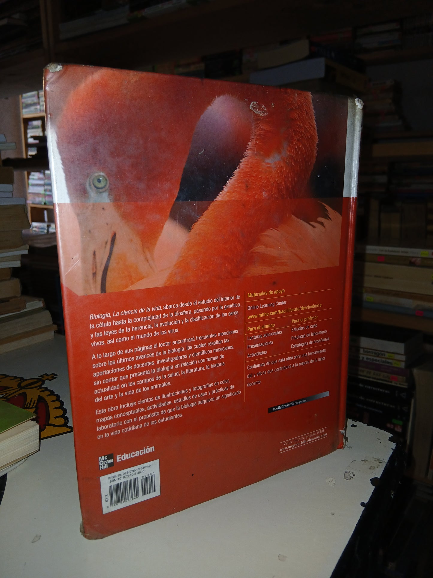 BIOLOGÍA LA CIENCIA DE LA VIDA POR ELENA DE ERICE Y ARTURO GONZÁLEZ USADO BIOLOGÍA LITERARIO 207