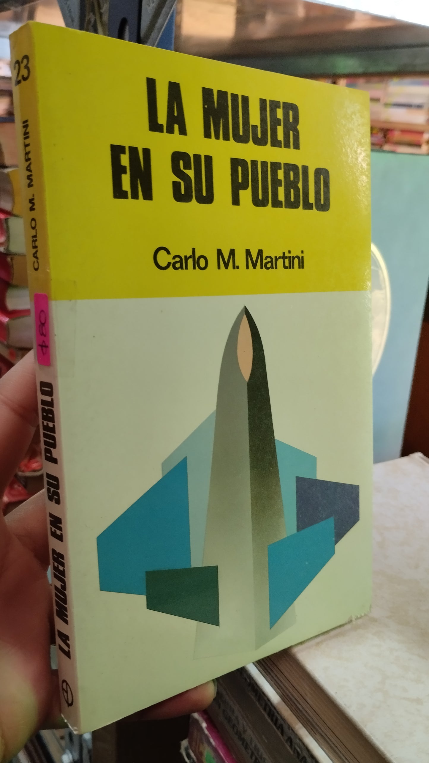 LA MUJER DE SU PUEBLO POR CARLO MARTINI LIBRO USADO RELIGION ALDAMA