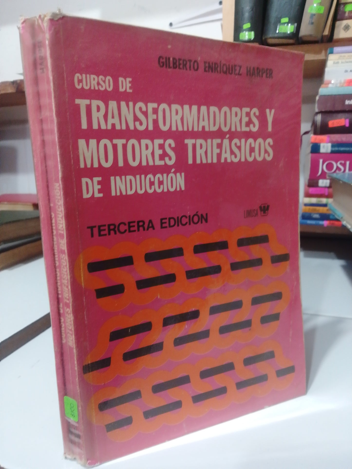 CURSO DE TRANSFORMADORES Y MOTORES TRIFASICOSDE INDUCCION POR GILBERTO ENRIQUEZ USADO MATEMÁTICAS JUAREZ