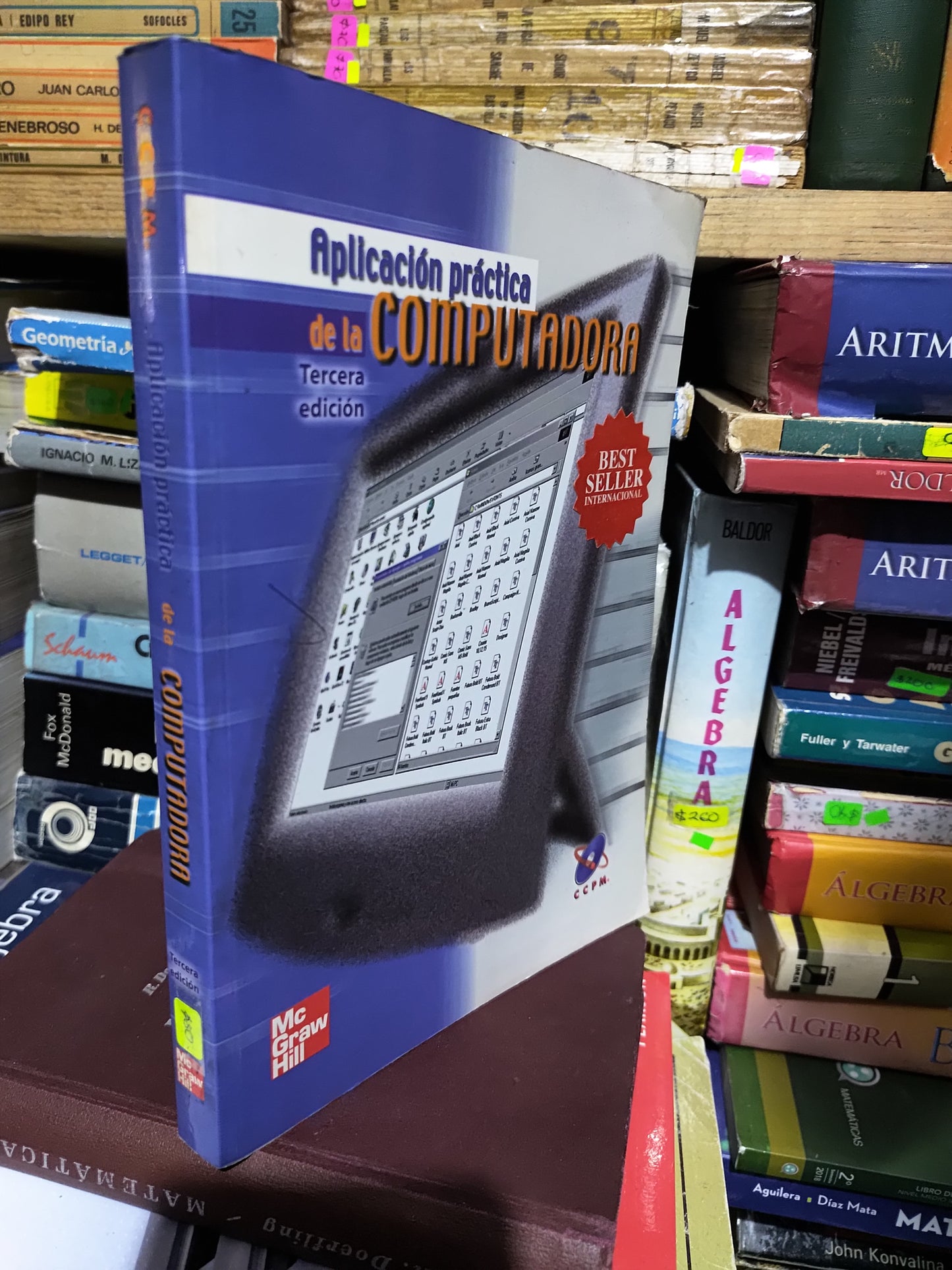APLICACION PRACTICA DE LA COMPUTADORA POR EDITORIAL MCGRAWHILL USADO COMPUTACION JUAREZ 507
