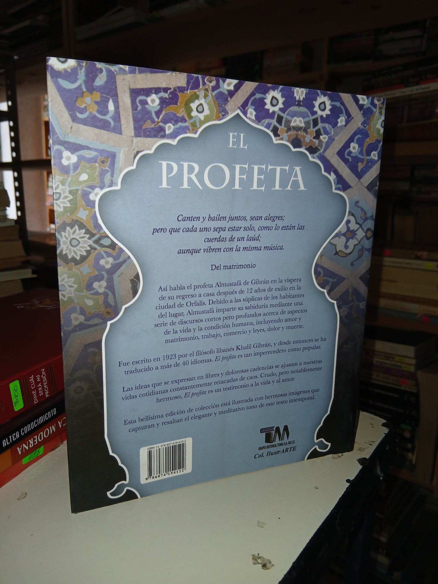 EL PROFETA POR KHALIL GIBRÁN USADO INFANTIL LITERARIO 207