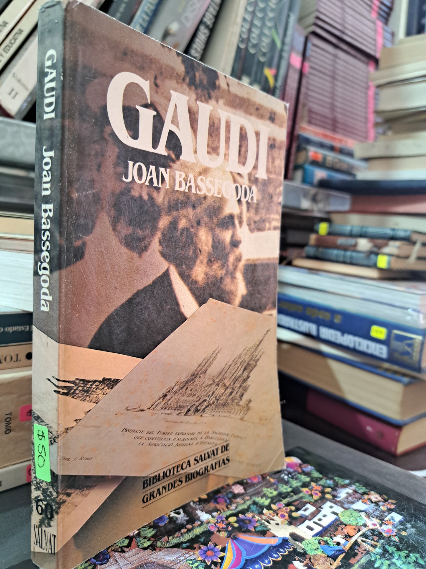 GAUDI JOAN BASSEGODA USADO HISTORIA LITERARIO 305