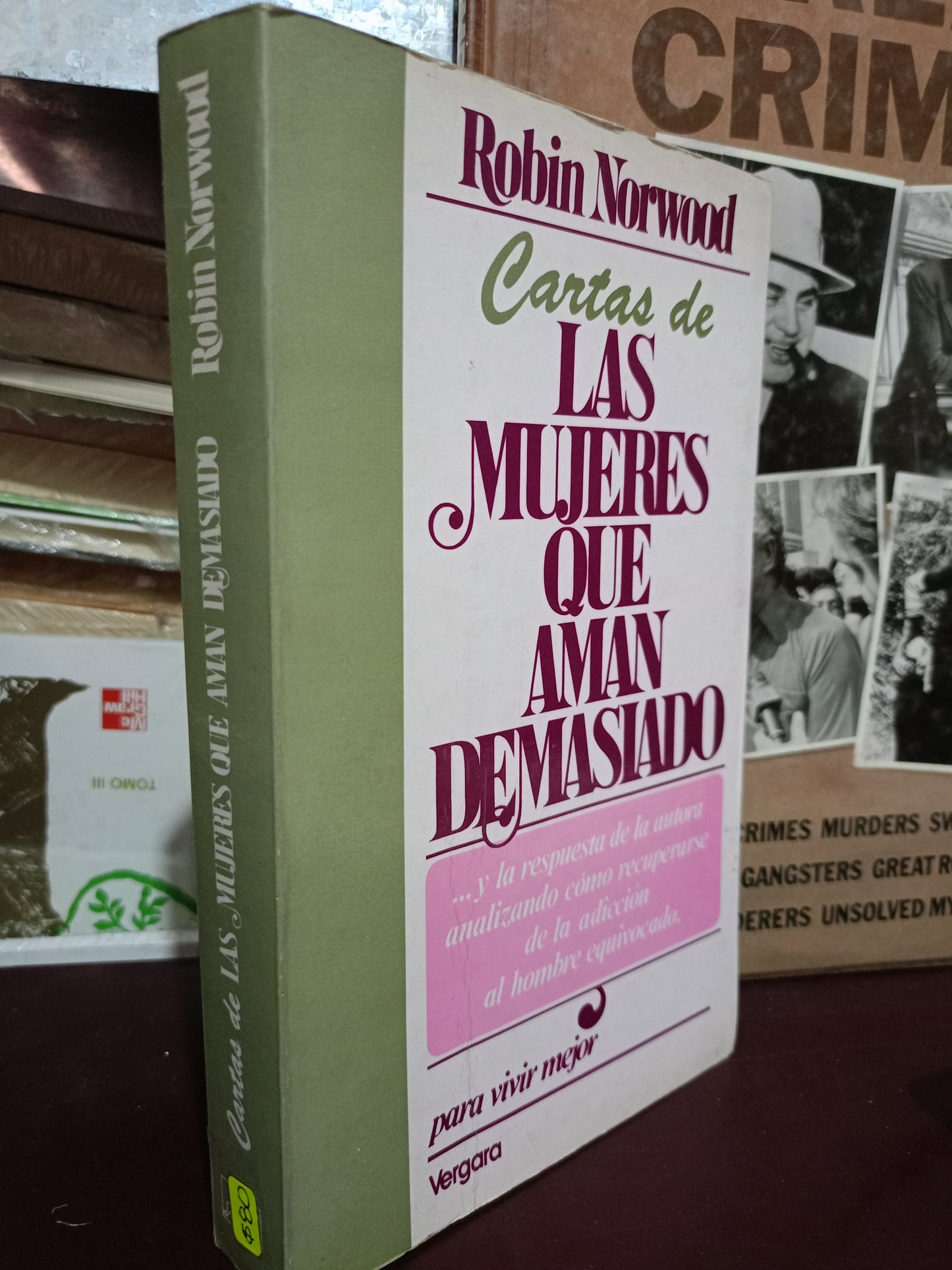 CARTAS DE LAS MUJERES QUE AMAN DEMASIADO ROBIN NORWOOD USADO SPERSONAL LITERARIO 305