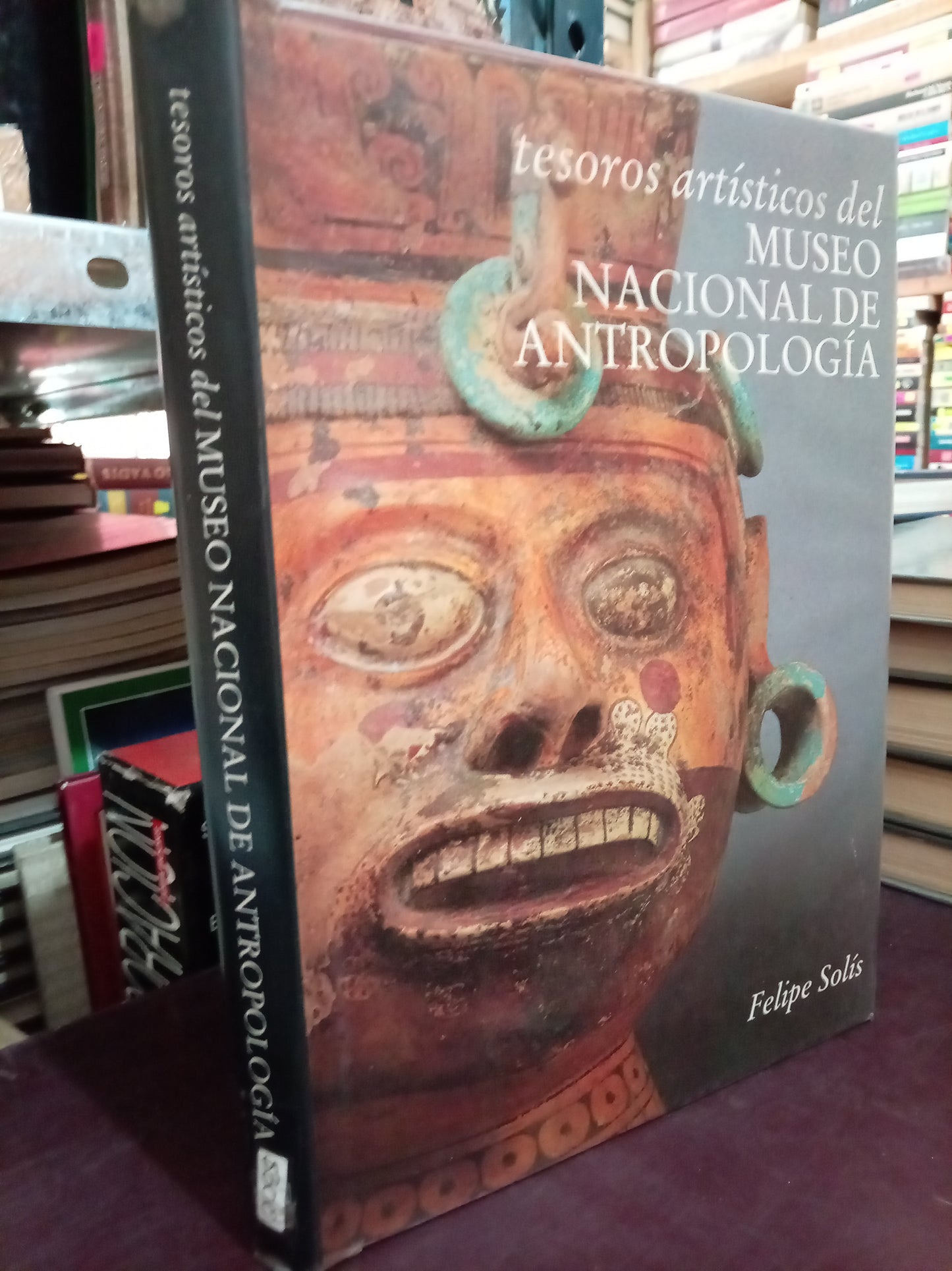 TESOROS ARTISTICOS DEL MUSEO NACIONAL DE ANTROPOLOGIA POR FELIPE SOLIS USADO HISTORIA LITERARIO 305