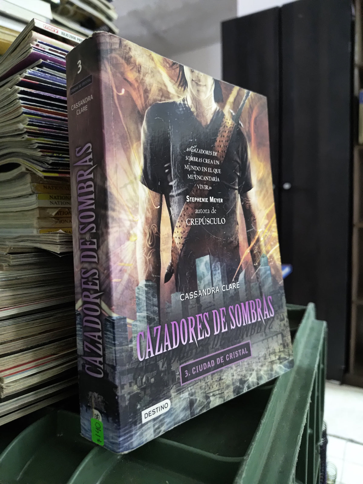 CAZADORES DE SOMBRAS POR CASSANDRA CLARE USADO NOVELAS JUAREZ 515