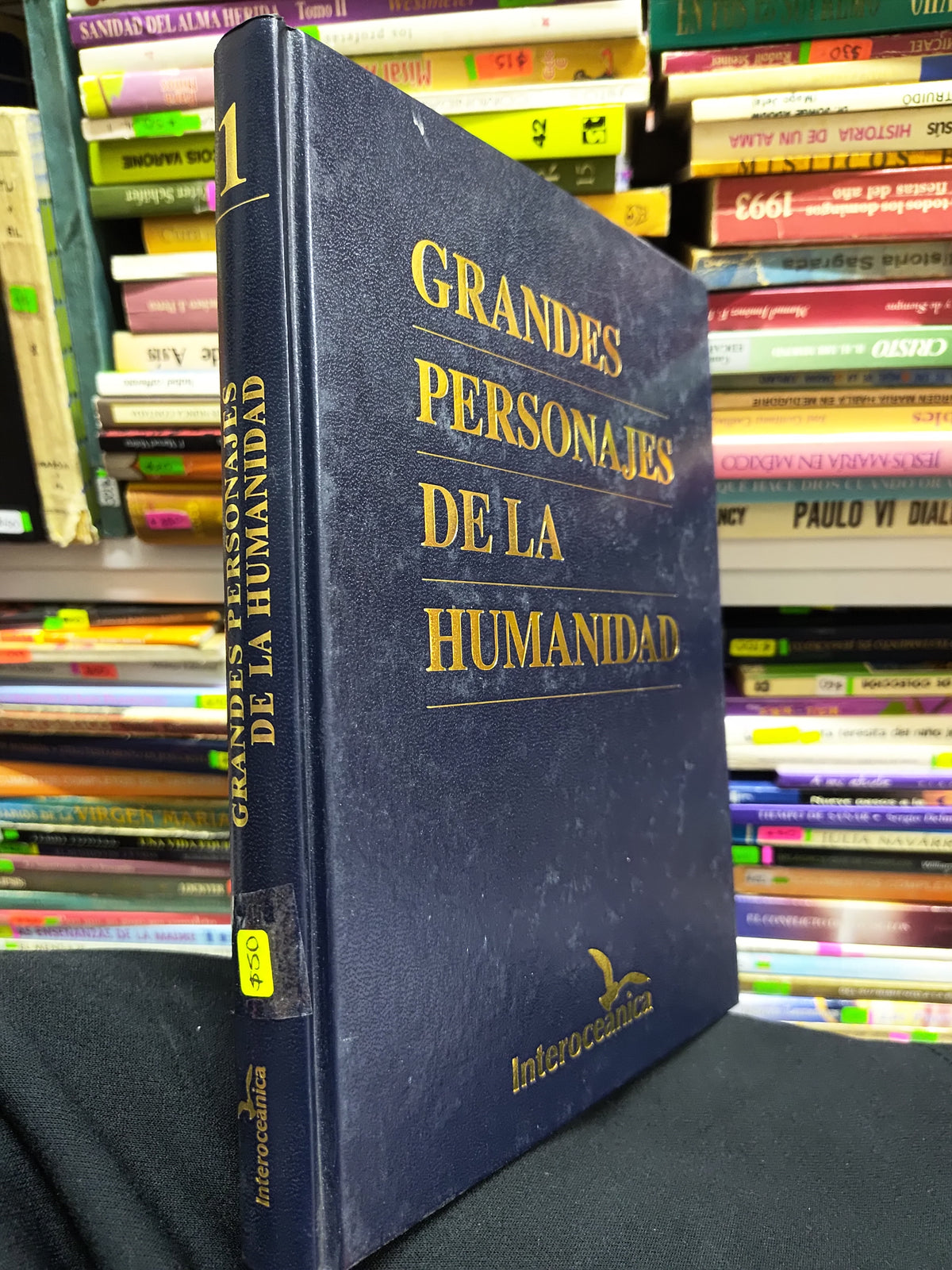 GRANDES PERSONAJES DE LA HUMANIDAD 1 POR EDITORIAL INTEROCEANICA USADO HISTORIA JUAREZ 515