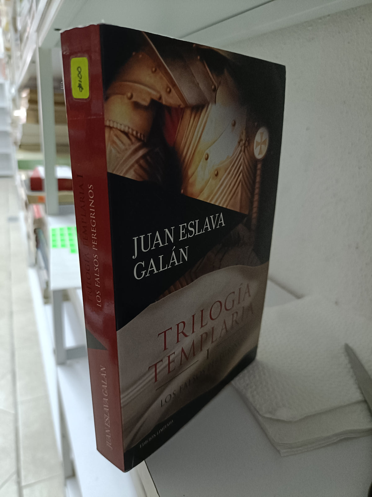 TRILOGIA TEMPLARIA I LOS FALSON PEREGRINOS POR JUAN ESLAVA GALAN USADO NOVELA JUAREZ 515