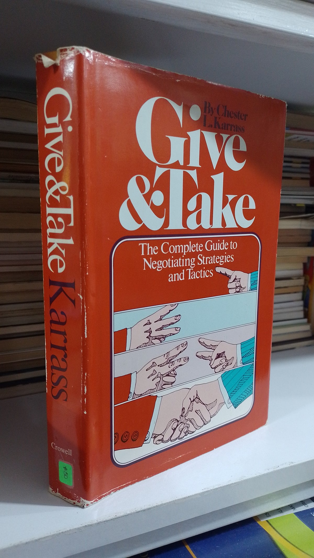 GIVE & TAKE POR CHESTER KARRASS USADO IDIOMAS JUAREZ 507