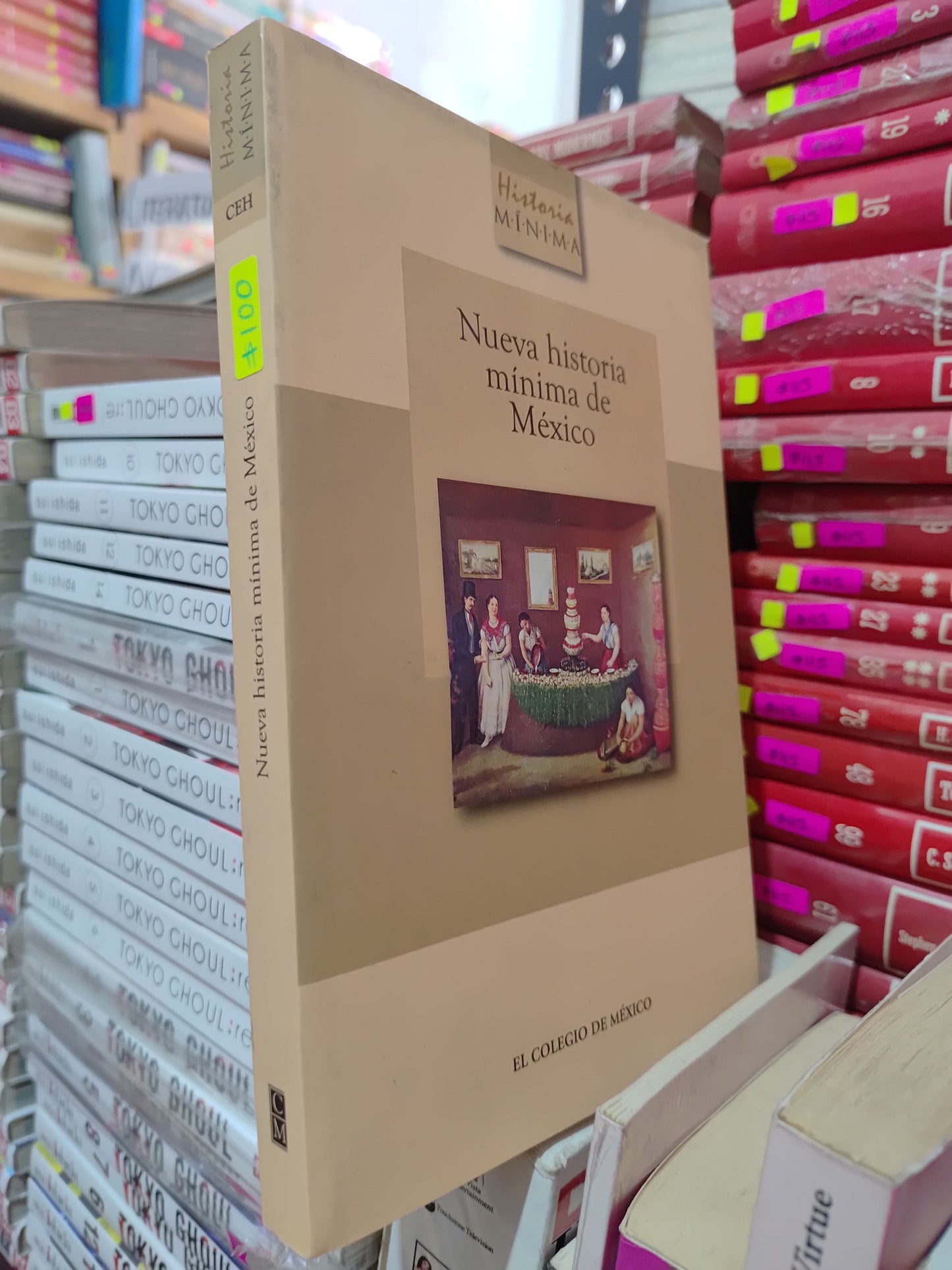 NUEVA HISTORIA MINIMA DE MEXICO POR EDITORIAL COLEGIO DE MEXICO USADO HISTORIA LITERARIO 305