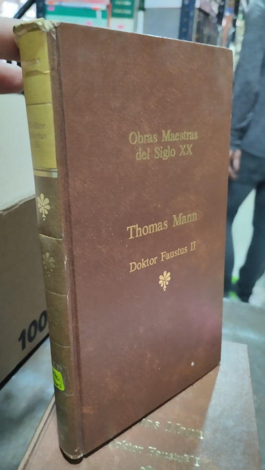 DOKTOR FAUDTUS POR THOMAS MANN 2 TOMOS LIBRO USADO NOVELAS ALDAMA