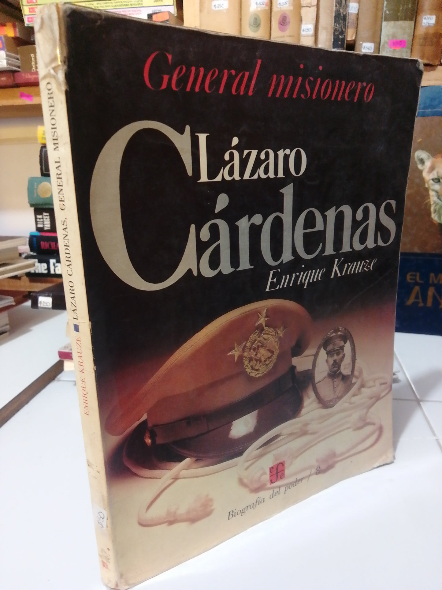 LAZARO CARDENAS POR ENRIQUE KRAUSE USADO HISTORIA JUAREZ