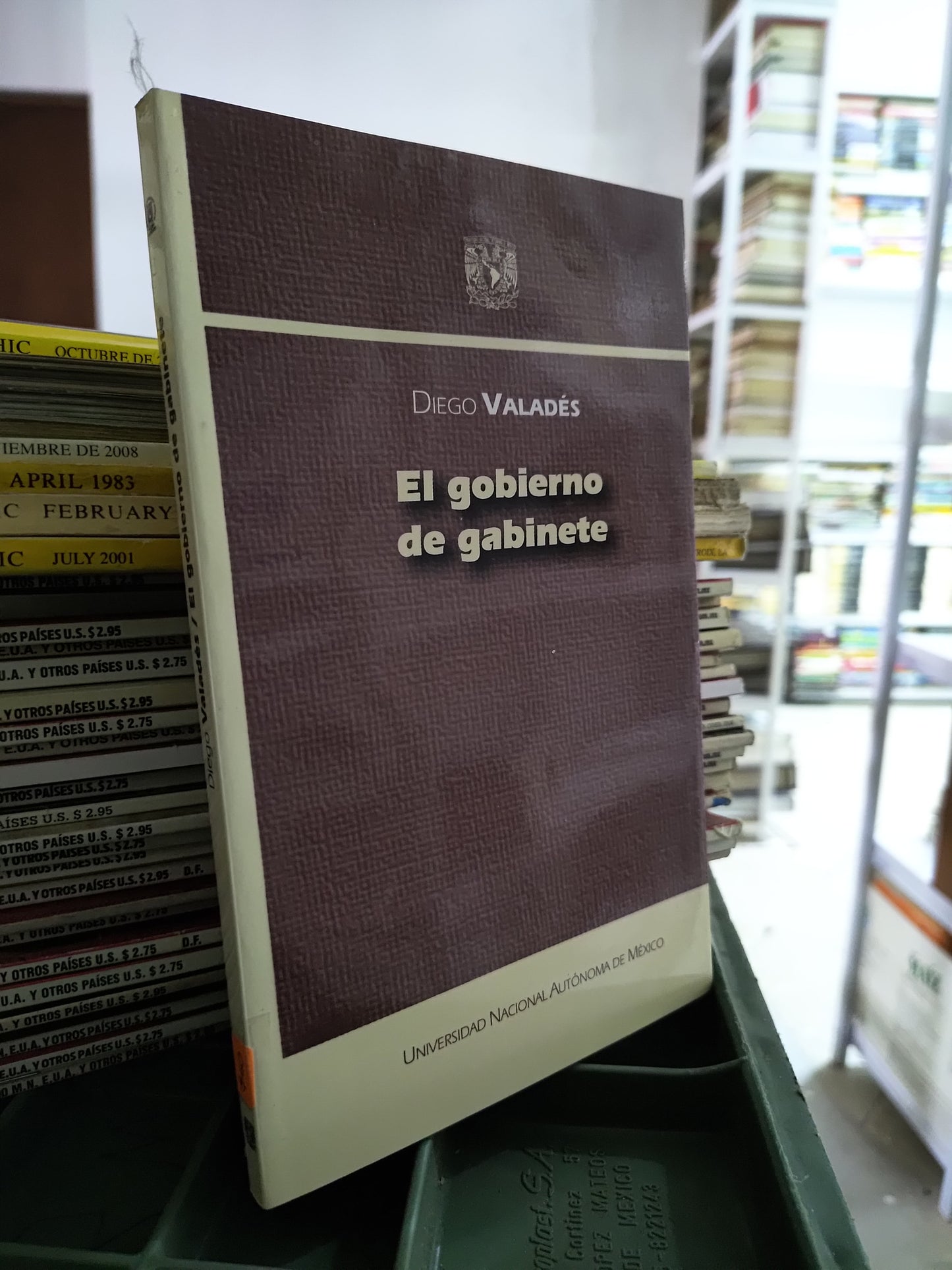 EL GOBIERNO DE GABINETE POR DIEGO VALADES USADO POLITICA JUAREZ 515