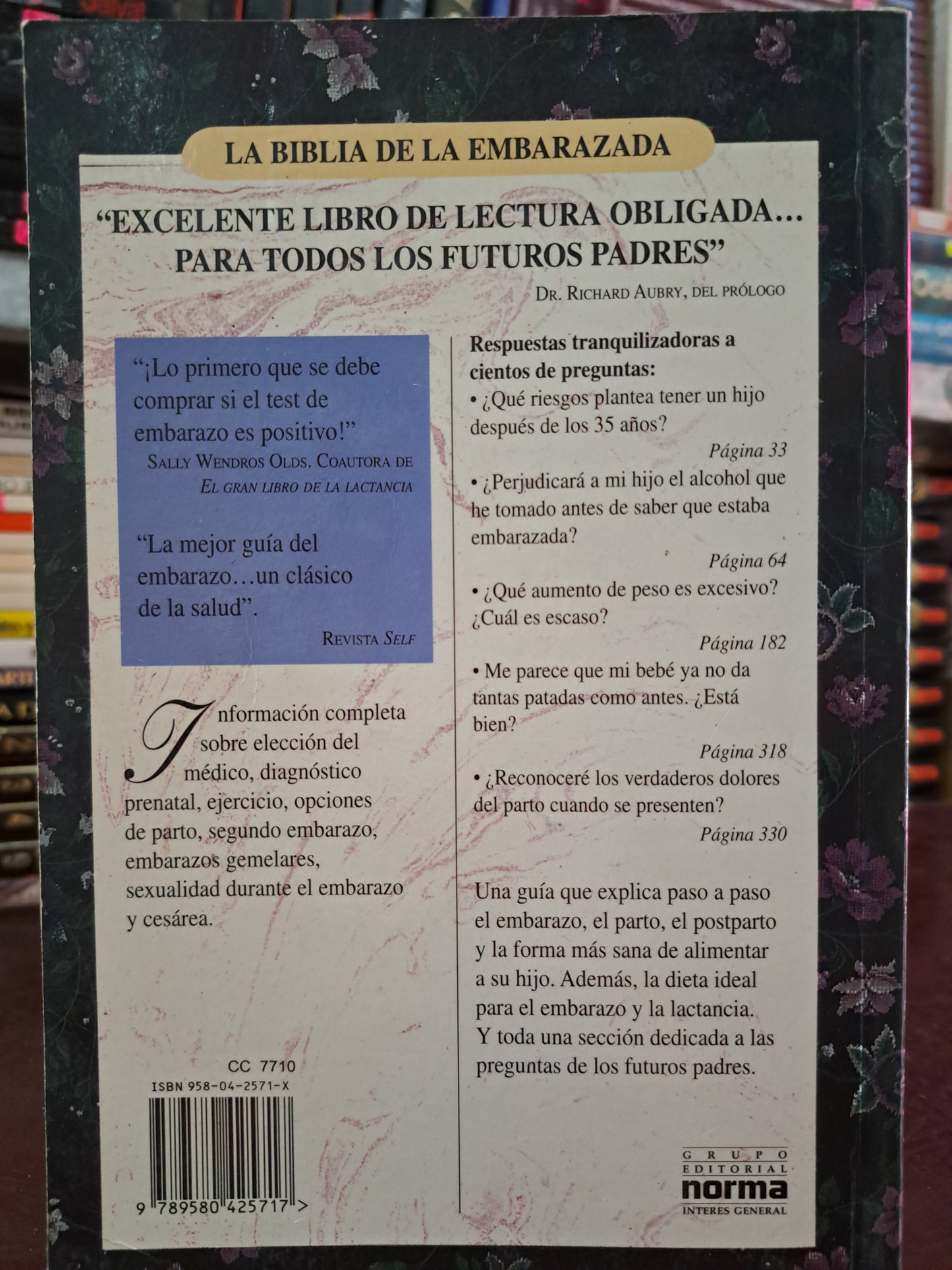 ¿QUÉ ESPERAR CUANDO SE ESTÁ ESPERANDO? ARLENE EISENBRERG, ET. AL USADO PSICOLOGÍA LITERARIO 305