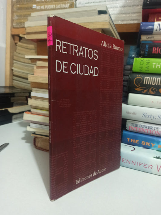RETRATOS DE CIUDAD POR ALICIA RAMO USADO NOVELAS JUÁREZ