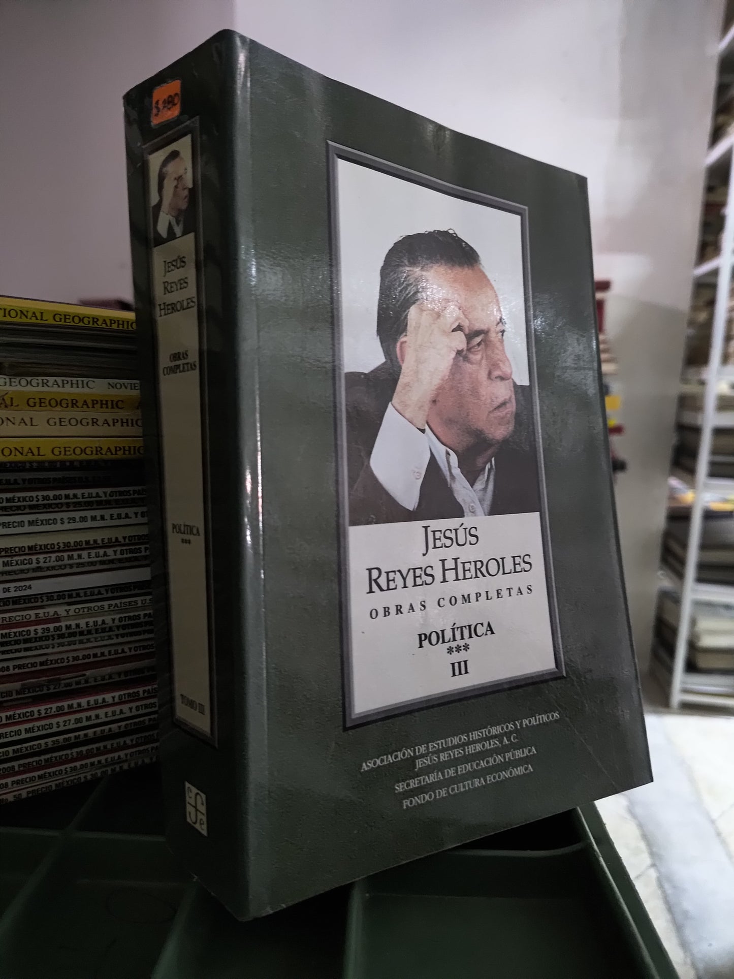 JESUS REYES HEROLES OBRAS COMPLETAS 3 USADO POLITICA JUAREZ 515