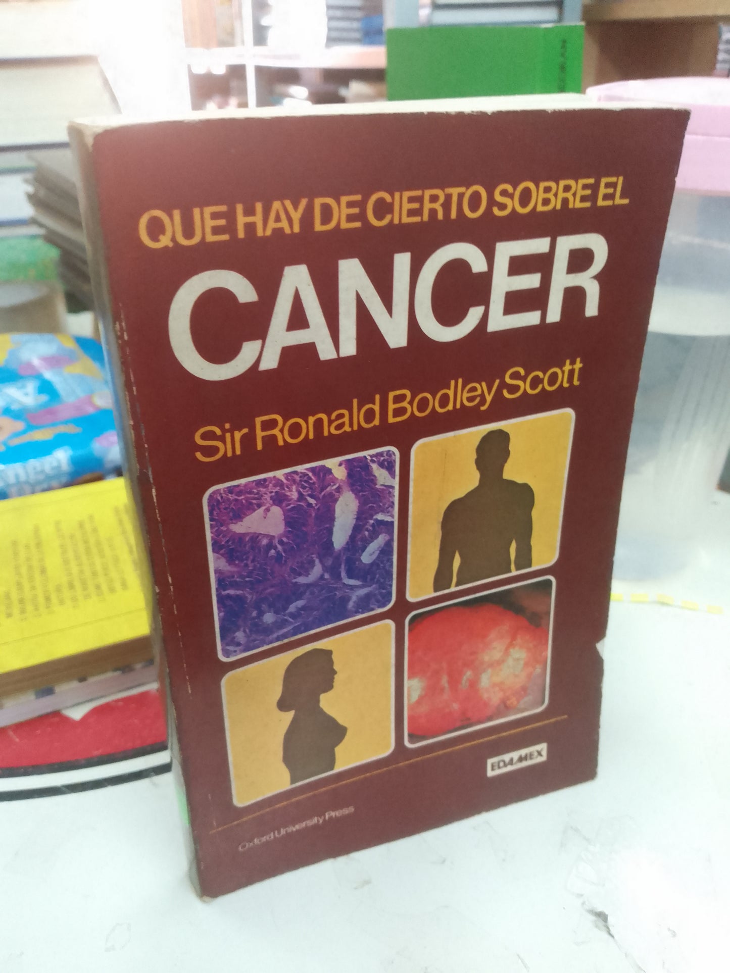 CANCER POR SIR RONALD BODLEY SCOTT USADO MEDICINA LITERARIO 207