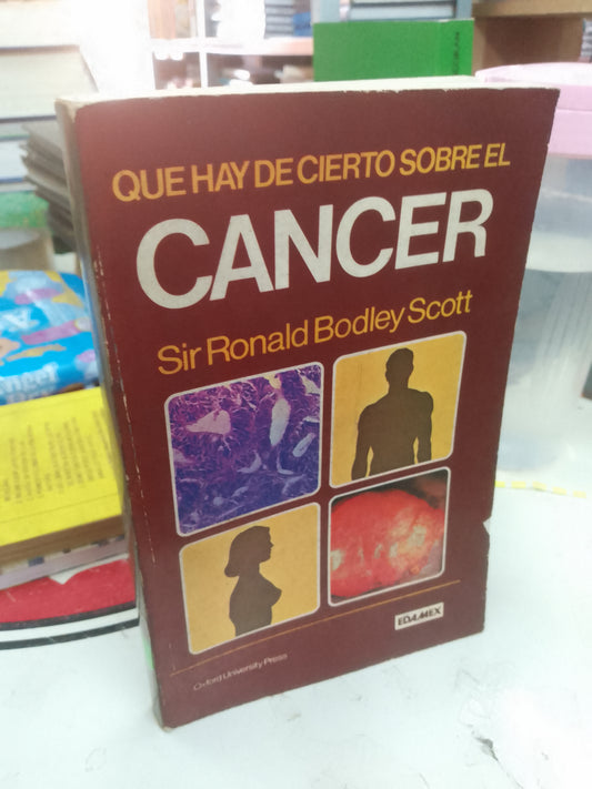 CANCER POR SIR RONALD BODLEY SCOTT USADO MEDICINA LITERARIO 207