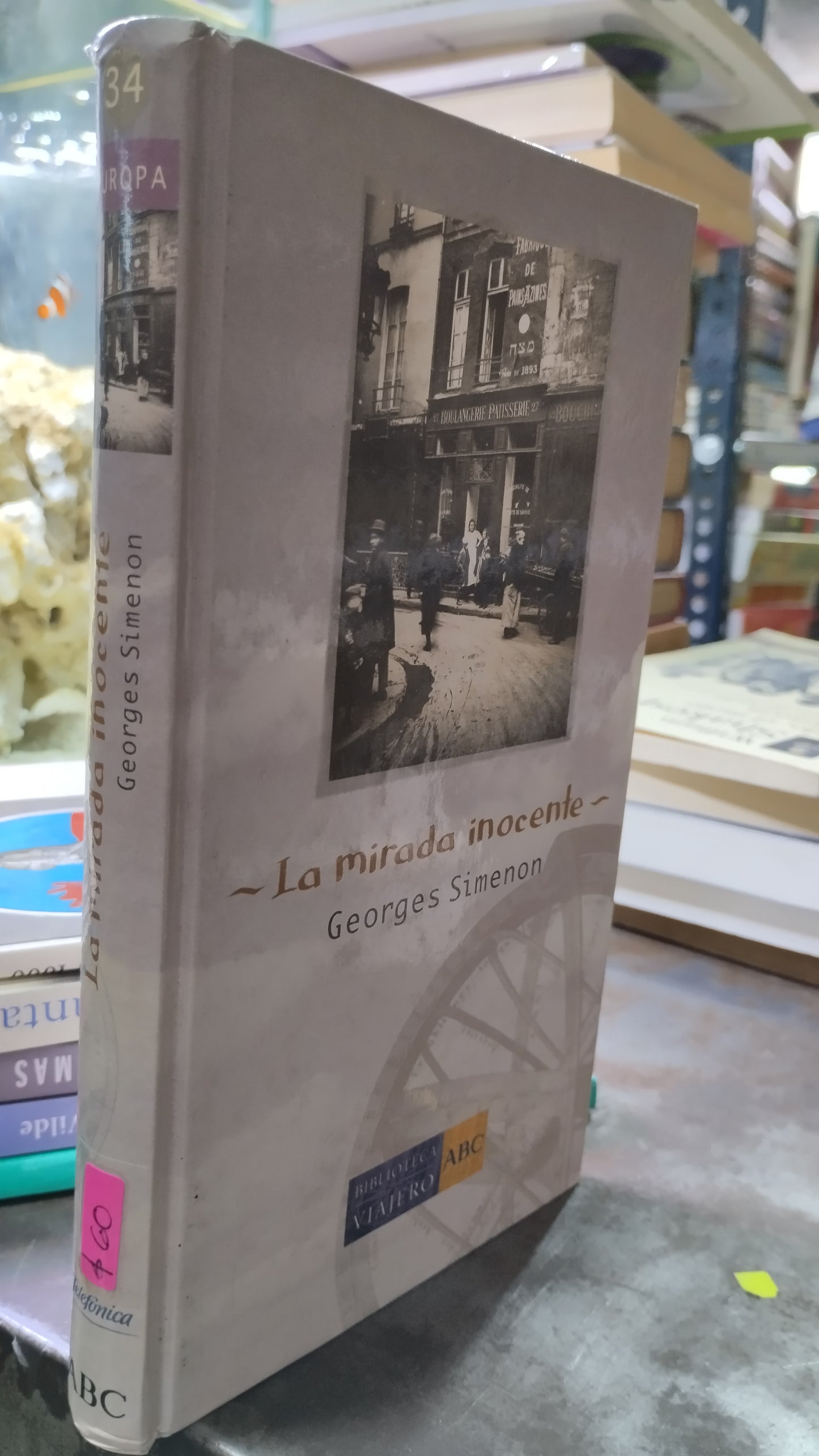 LA MIRADA INOCENTE POR GEORGES SIMENON LIBRO USADO NOVELAS ALDAMA