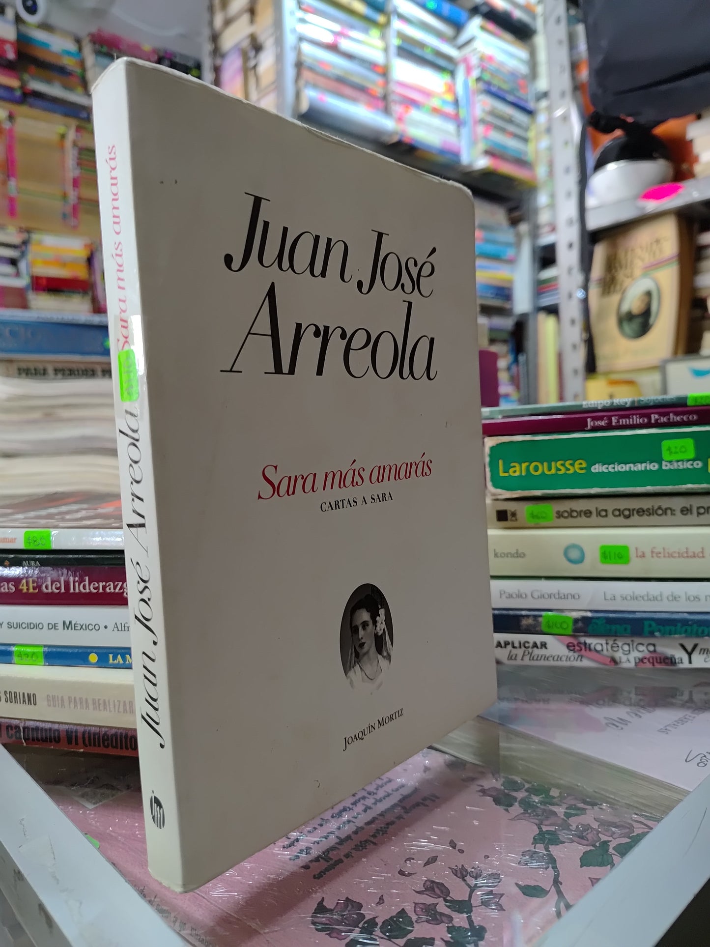 SARA MAS AMARAS POR JUAN JOSE ARREOLA USADO NOVELAS JUAREZ 507