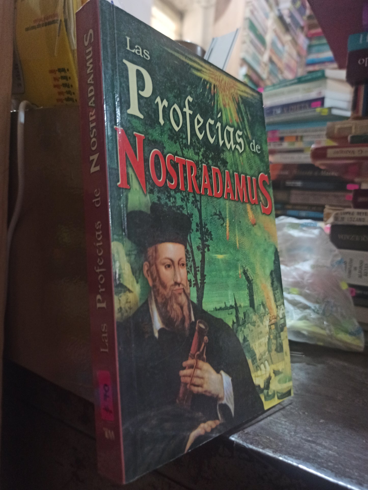 LAS PROFECIAS DE NOSTRADAMUS POR EDITORIAL TOMO USADO ESOTERISMO ALDAMA