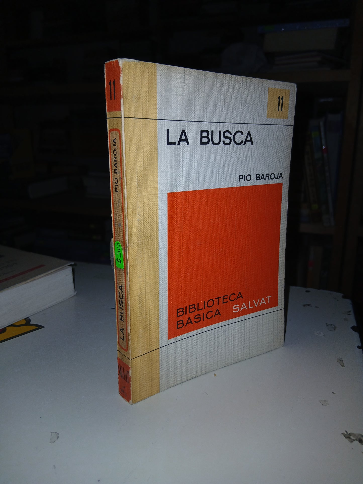 LA BUSCA POR PÍO BAROJA USADO NOVELA LITERARIO 207