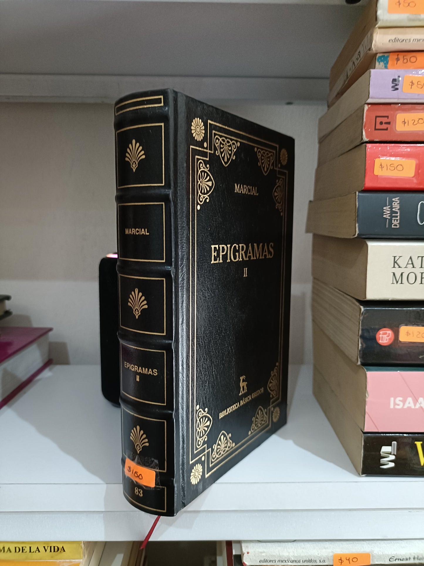 EPIGRAMAD II POR MARCIAL USADO NOVELA JUAREZ 515