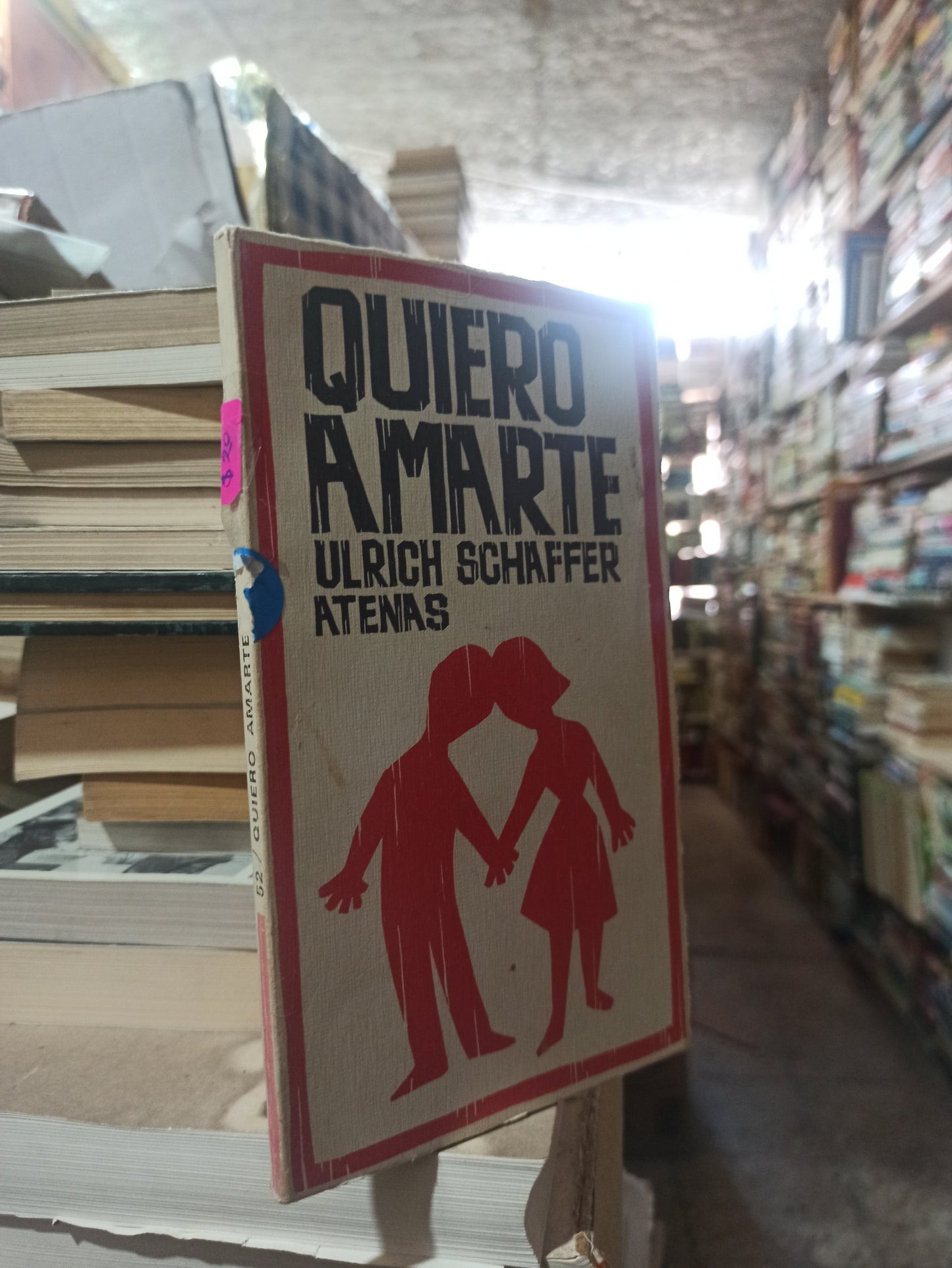 QUIERO AMARTE POR ULRICH SCHAFFER USADO NOVELAS ALDAMA