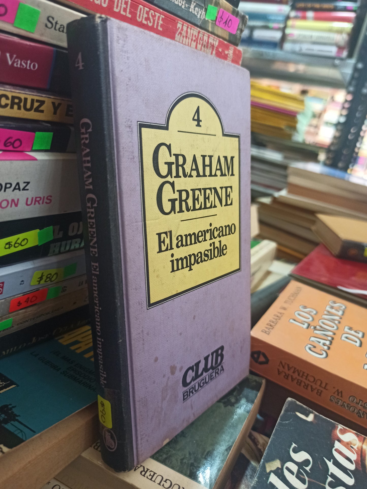 EL AMERICANO IMPASABLE POR GRAHAM GREENE USADO NOVELAS ALDAMA
