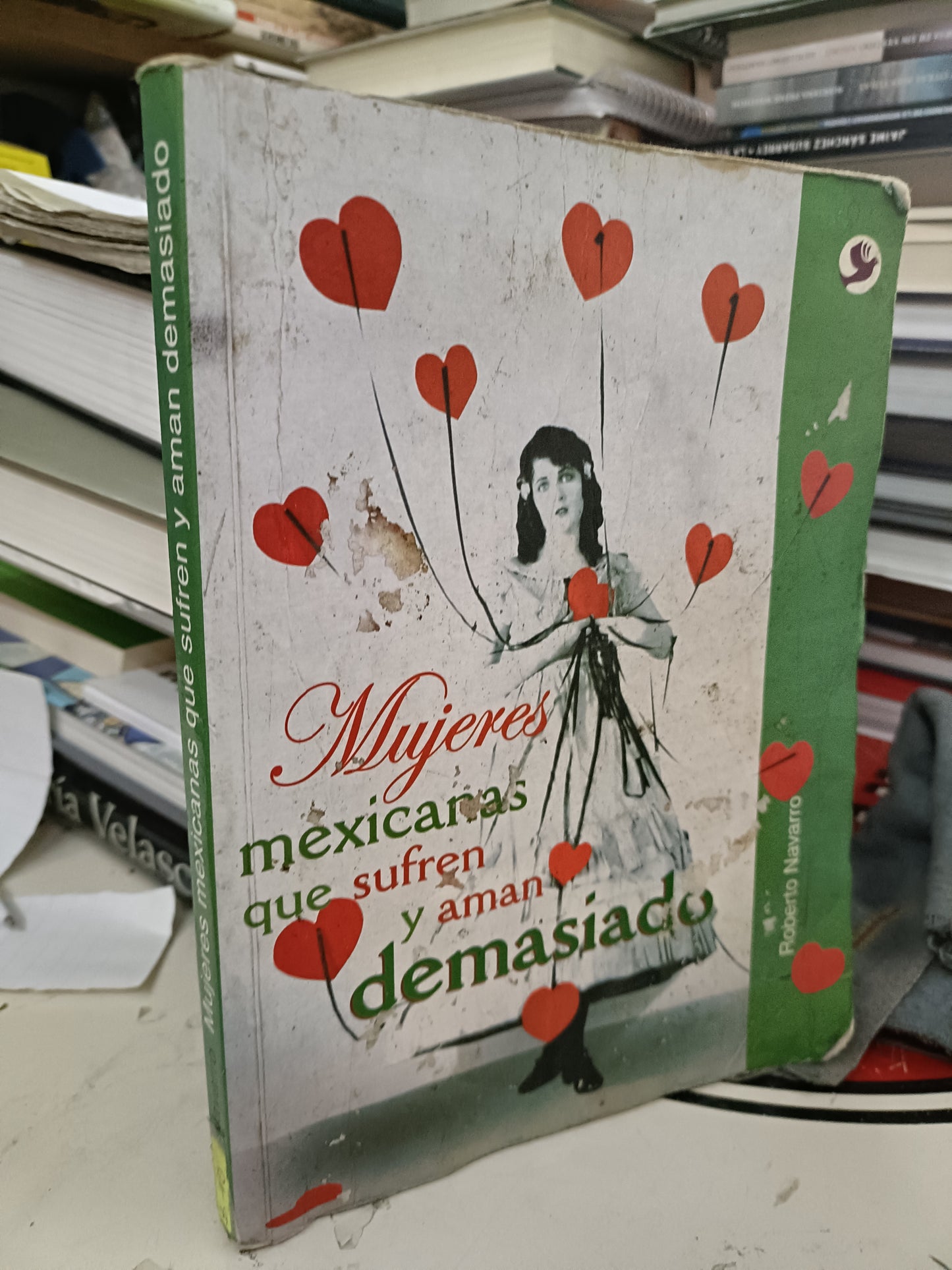 MUJERES MEXICANAS QUE SUFREN Y AMAN DEMASIADO POR ROBERTO NAVARRO USADO NOVELA LITERARIO 207