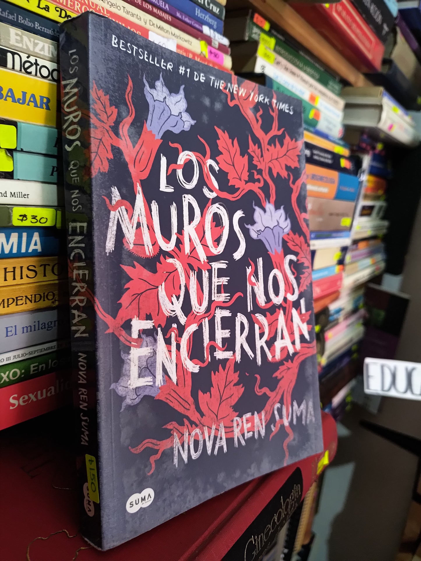 LOS MUROS QUE NOS ENCIERRAN POR NOVA REN SUMA USADO NOVELAS LITERARIO 305