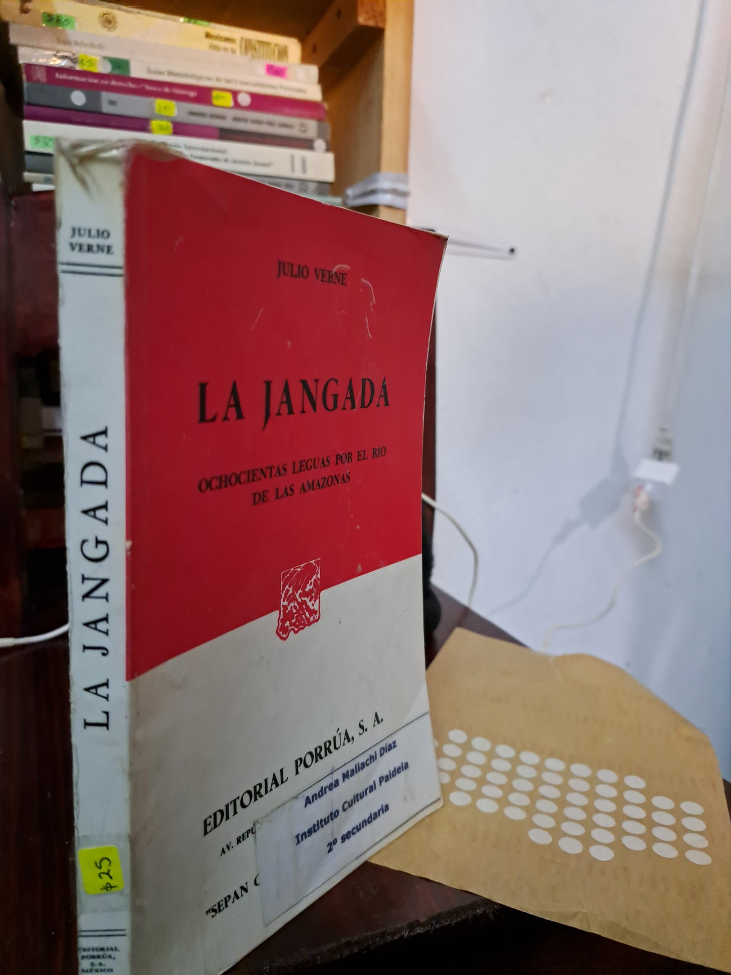 LA JANGADA JULIO VERNE USADO NOVELA LITERARIO 207