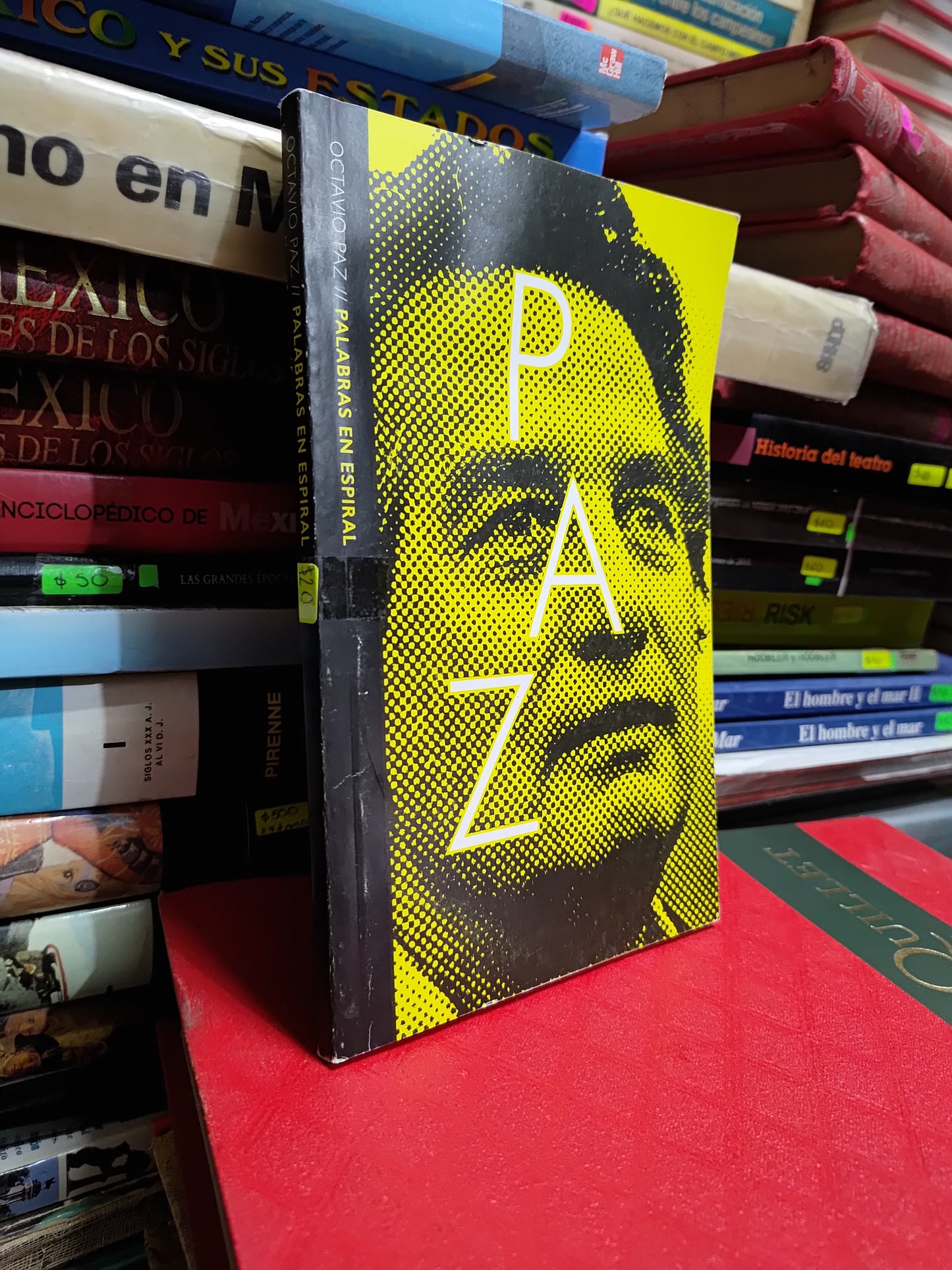 PALABRAS EN ESPIRAL POR OCTAVIO PAZ USADO POESIA JUAREZ 507