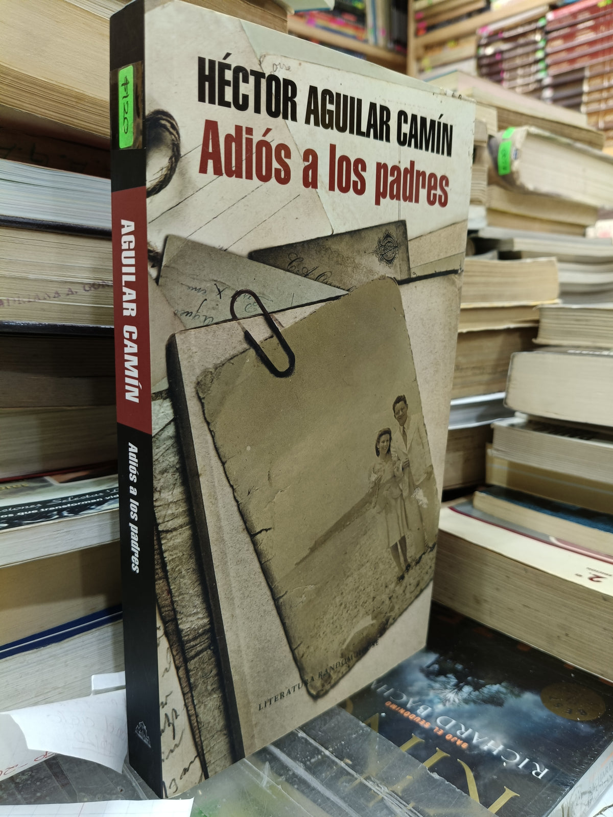 ADIOS A LOS PADRES POR HECTOR AGUILAR CAMIN USADO NOVELA JUAREZ 515