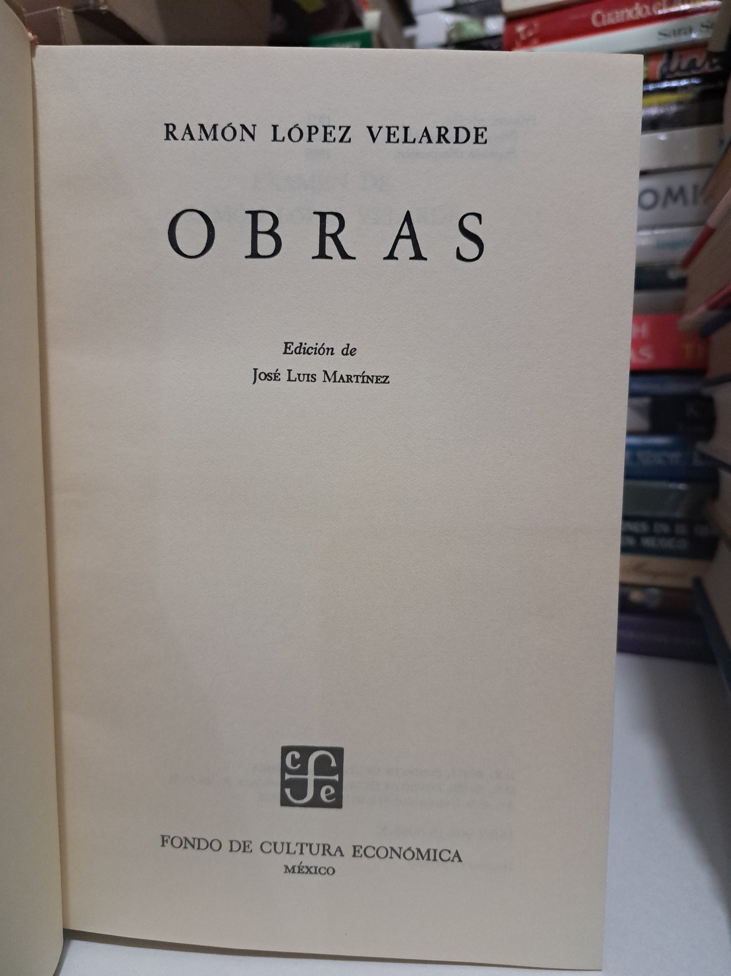 RAMÓN LÓPEZ VELARDE OBRAS USADO NOVELA JUÁREZ