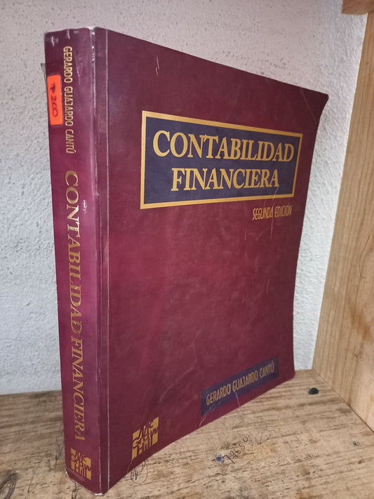 CONTABILIDAD FINANCIERA POR GERARDO GUAJARDO CANTÚ USADO CONTABILIDAD LITERARIO 305