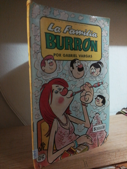 LA FAMILIA BURON COMIC POR GABRIEL VARGAS USADO NOVELA JUÁREZ