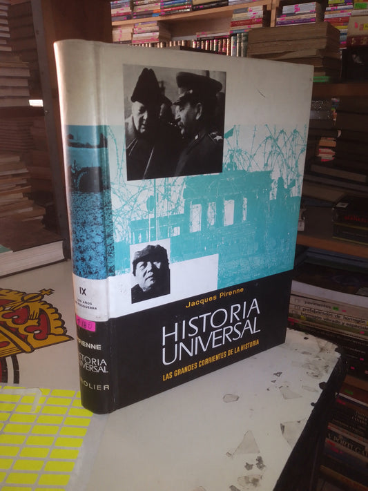 HISTORIA UNIVERSAL (TOMO IX): LOS AÑOS DE POSGUERRA POR JACQUES PIRENNE USADO ENCICLOPEDIAS LITERARIO 207
