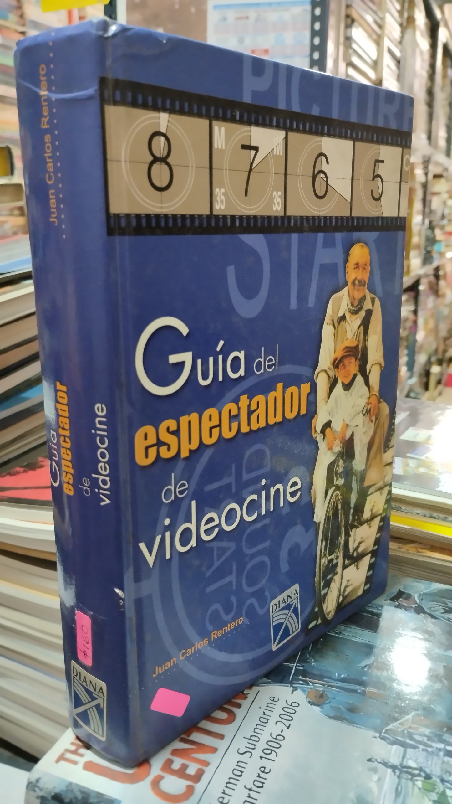GUIA DEL ESPECTADOR DE VIDEOCINE POR JUAN CARLOS RENTERO LIBRO USADO HISTORIA ALDAMA