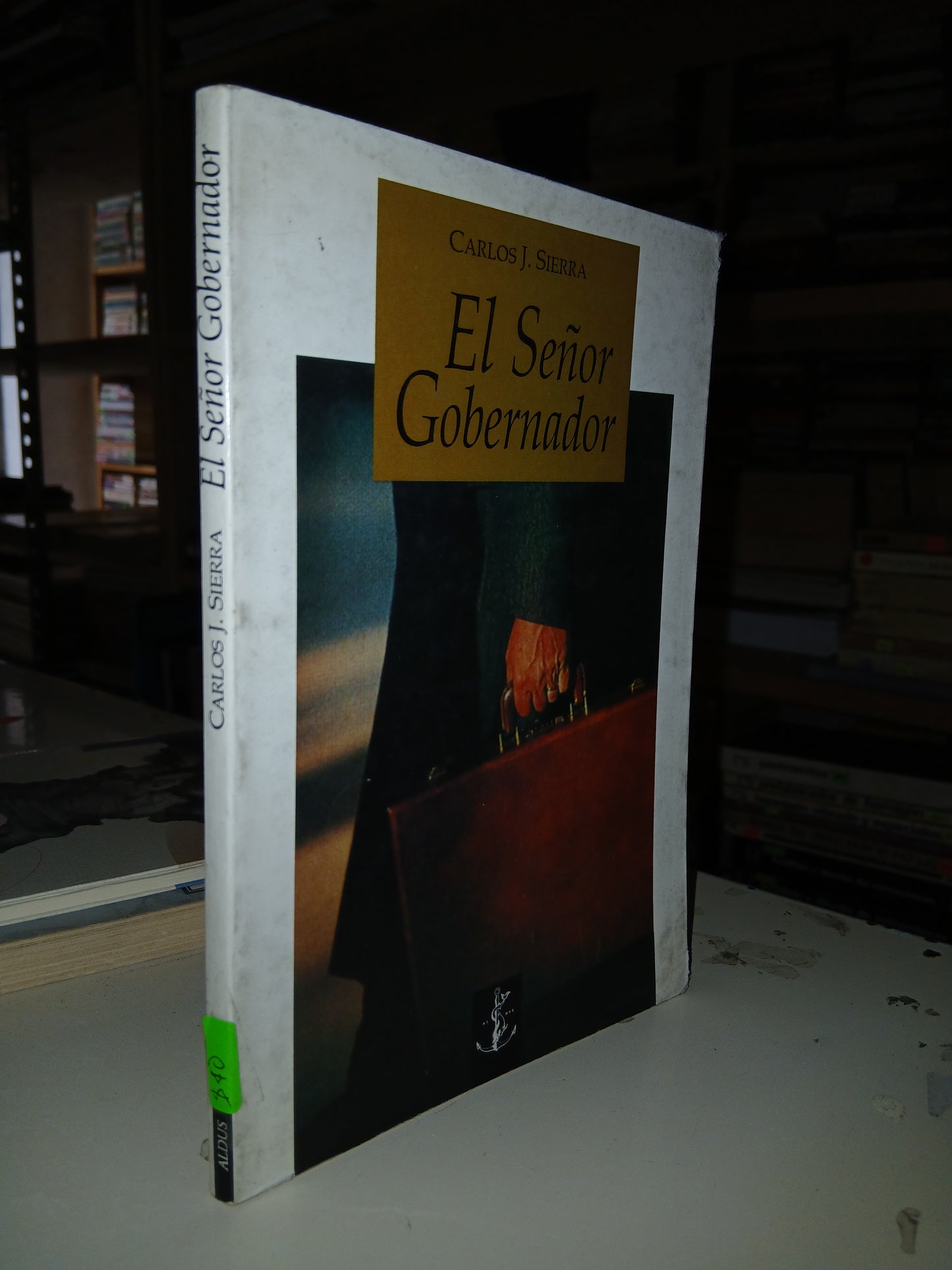EL SEÑOR GOBERNADOR POR CARLOS J. SIERRA USADO NOVELA LITERARIO 207