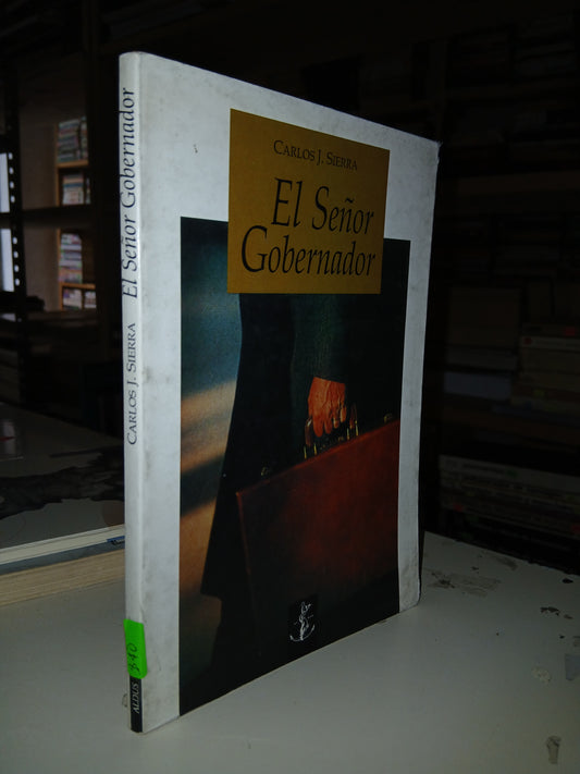 EL SEÑOR GOBERNADOR POR CARLOS J. SIERRA USADO NOVELA LITERARIO 207