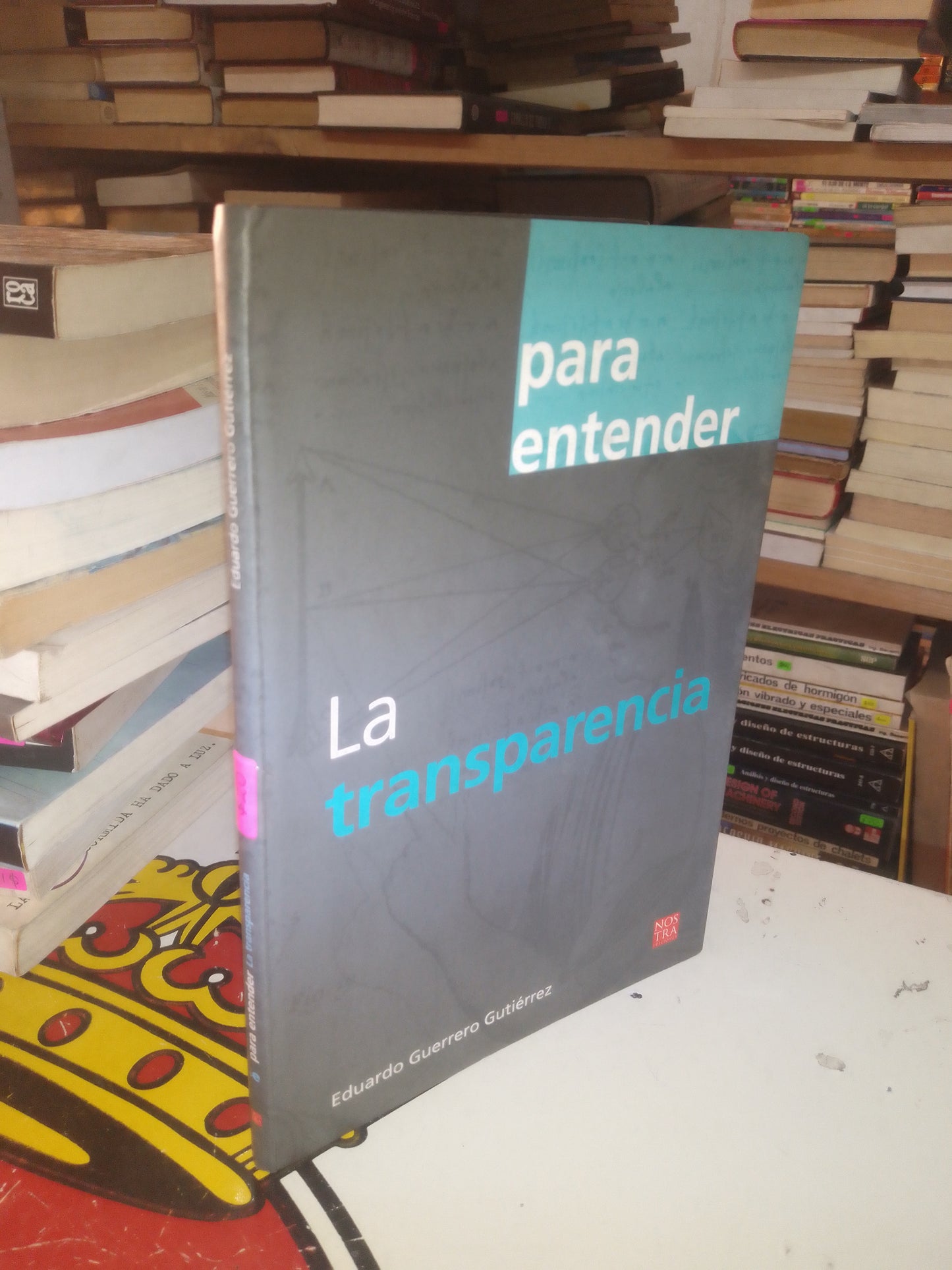 PARA ENTENDER LA TRANSPARENCIA POR EDUARDO GUERRERO GUTIÉRREZ USADO DERECHO LITERARIO 207