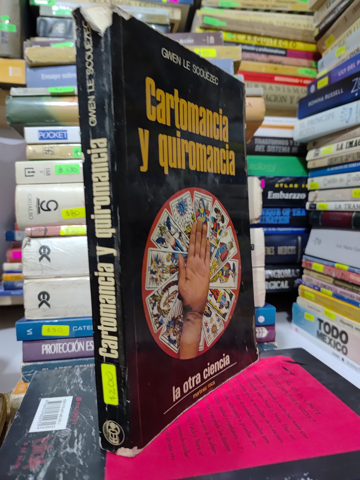 CARTOMANCIA Y QUIROMANCIA POR GWEN LE SCOUEZEC USADO ESOTERISMO JUAREZ