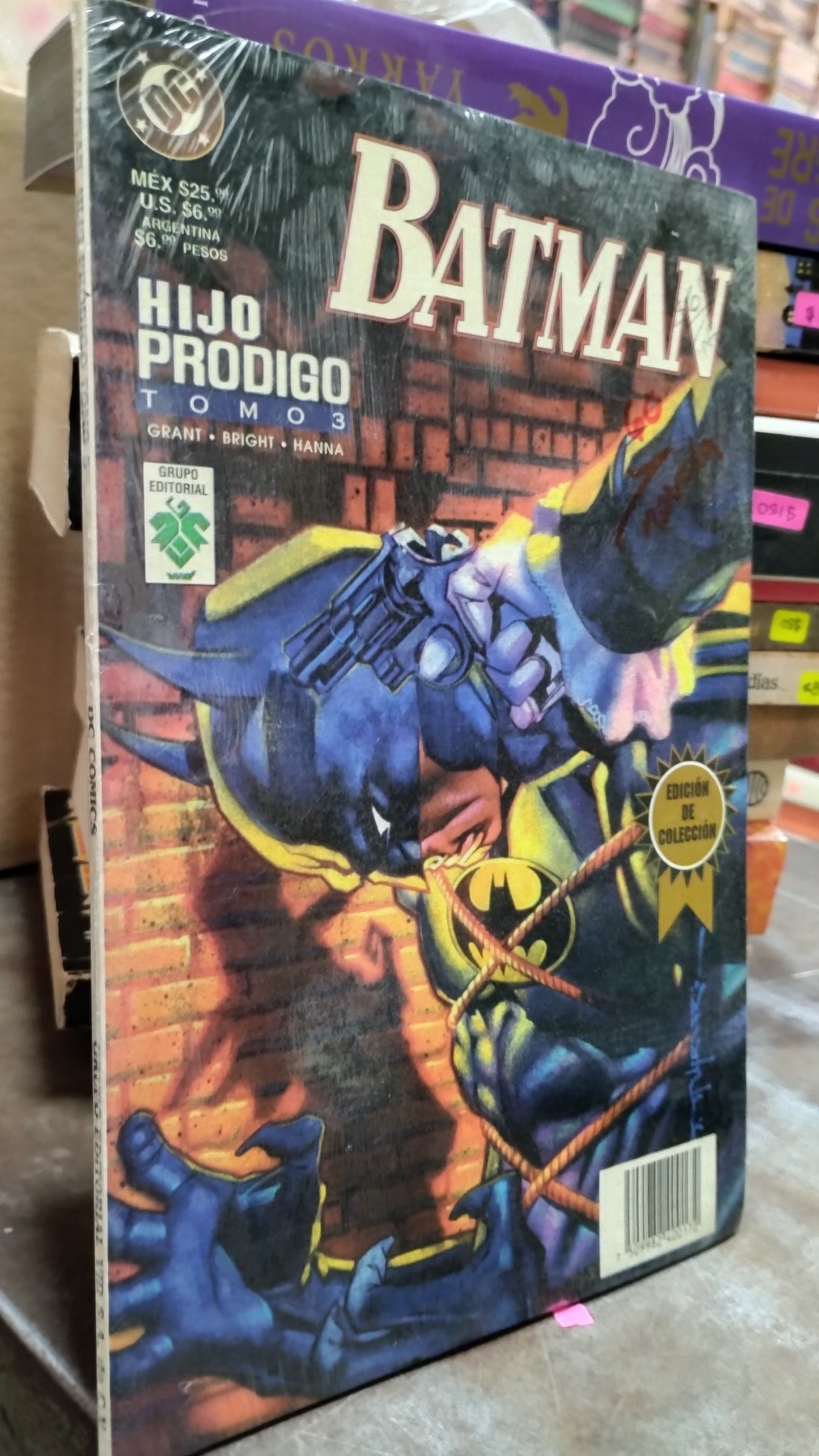 BATMAN HIJO PRODIGO 3 LIBRO USADO NOVELAS ALDAMA