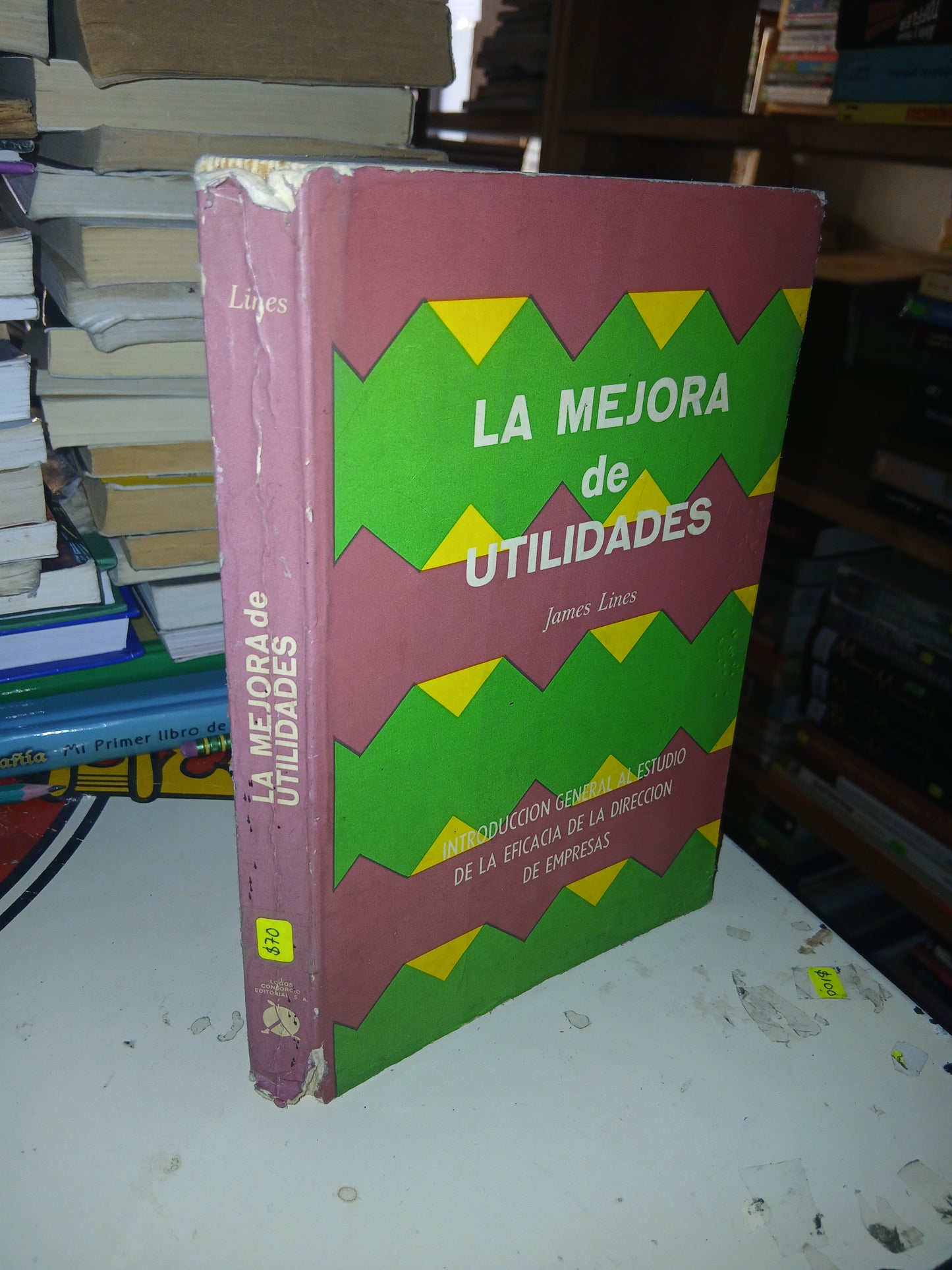 LA MEJORA DE UTILIDADES POR JAMES LINES USADO ADMINISTRACIÓN LITERARIO 207