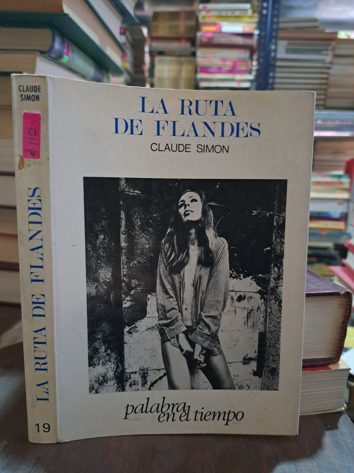 LA RUTA DE FLANDES CLAUDE SIMON USADO NOVELAS ALDAMA